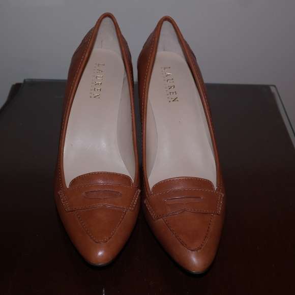 Ralph Lauren Shoes - Ralph Lauren Cognac pumps